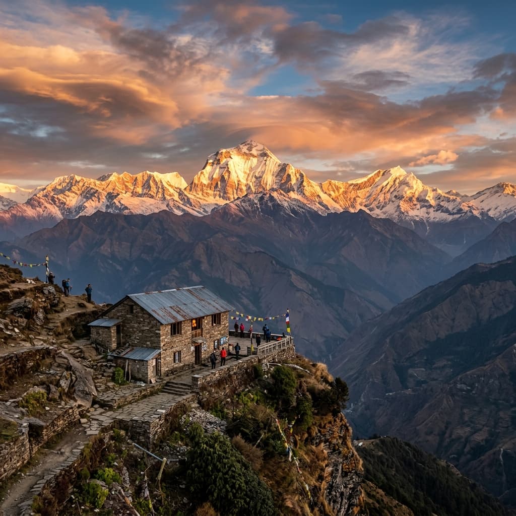 Hike to Khayer Lake (4500m) and Return to Khopra Ridge